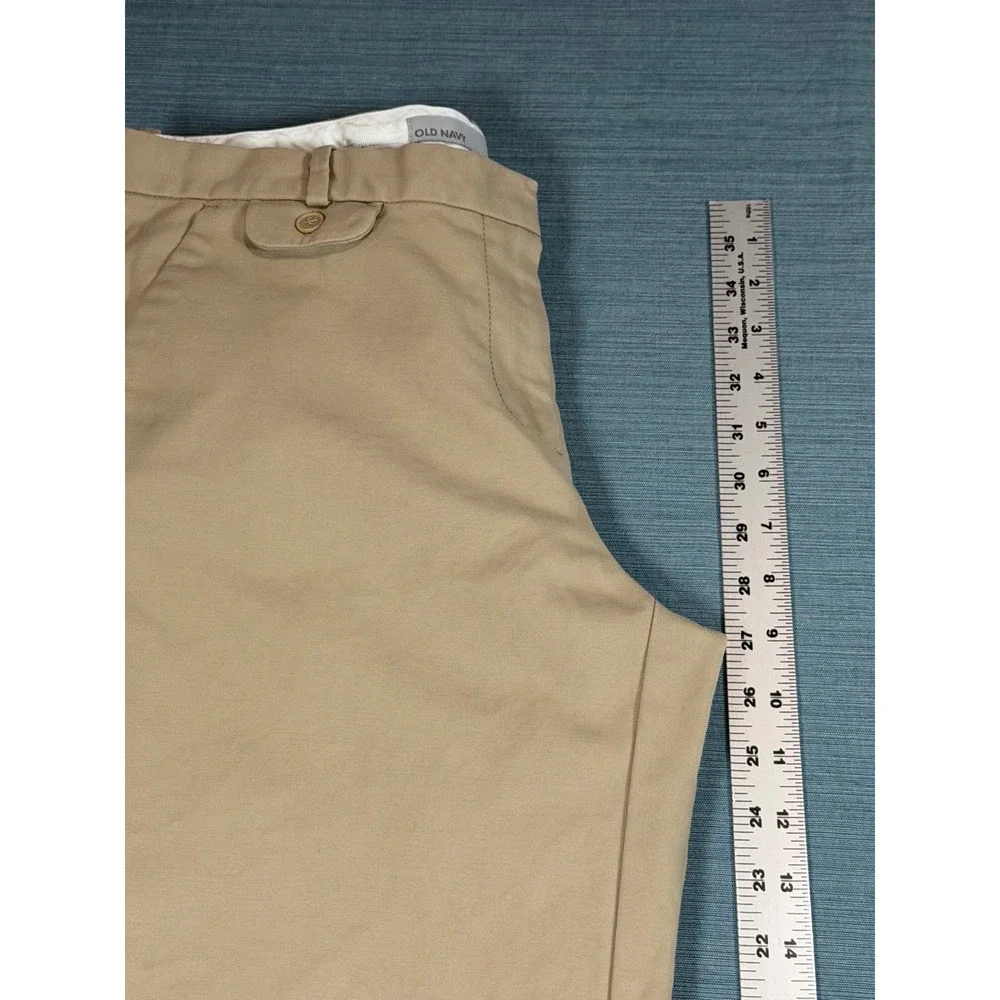 Old‎ Navy Womens Khaki Trousers Size 8 Tan Classic Rise Bootcut Chino Pants